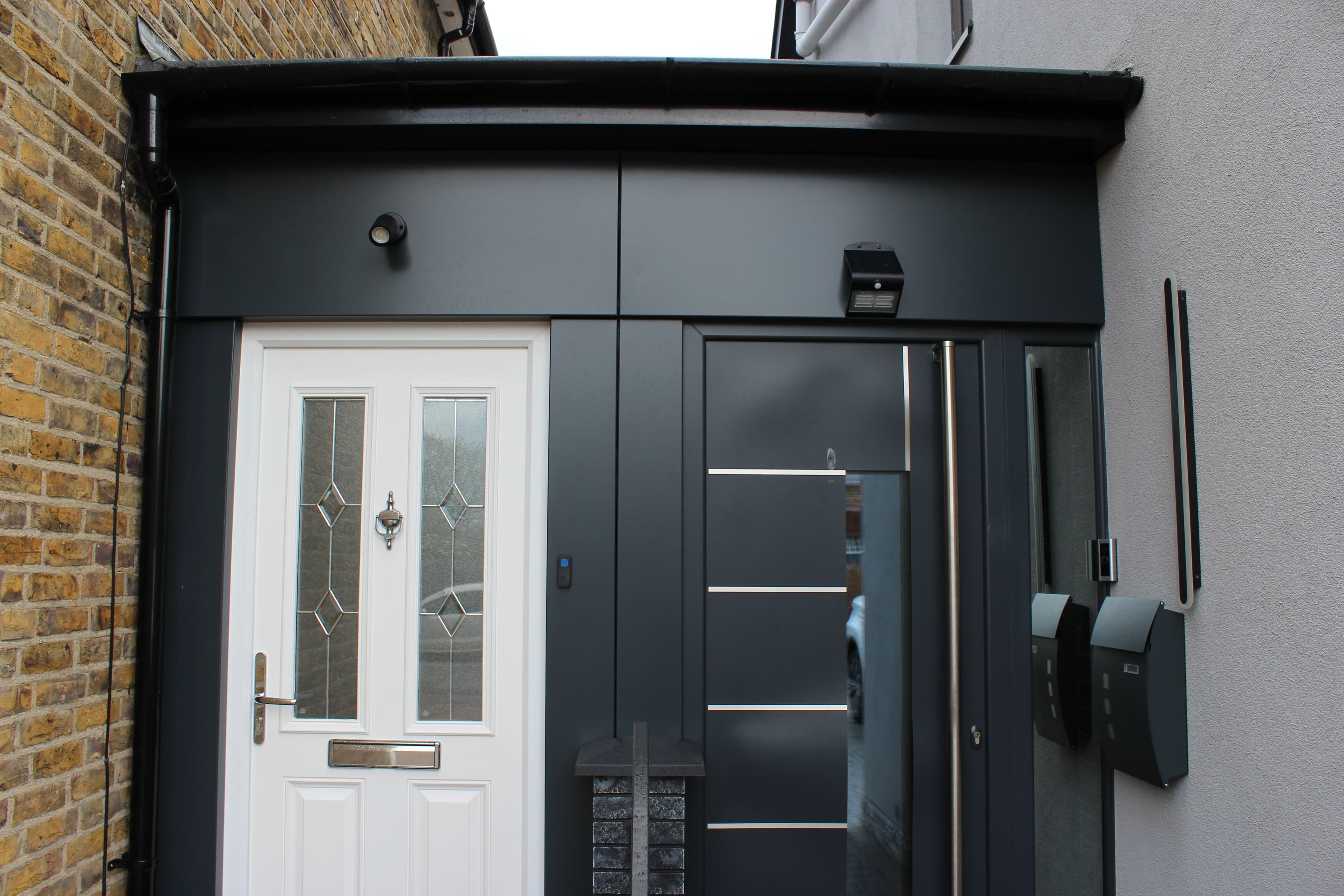 Modern Entrance & Cladding